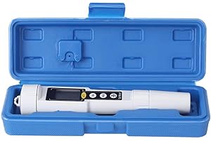 Jeffergarden Salinomètre numérique Salinité CT3081 Testeur d'humidité de température Portable Compteur de Haute précision pour Piscine d'eau salée 0 ～ 9999 MG/L