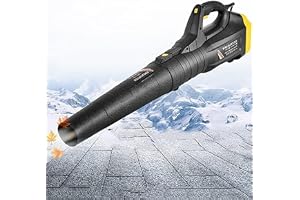 3500W High Power Electric Leaf Blower - 6-Speed Adjustable Handheld Garden Blower for Clearing Lawn Leaves, Light Snow, Driveway Debris, and Yard Dust (Corded Electric)