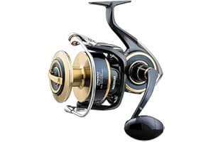 CORMORAN Daiwa 20 Saltiga (G), Moulinet de Pêche en Mer Spinning, Frein Avant