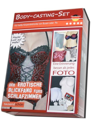 Das Geschenk für Verliebte, Bodyabdruck, Gipsabdruck von Brust oder Po, Gipsabdruck Oberkörper