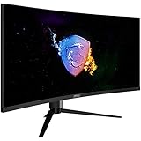 MSI Optix MAG342CQR Monitor Gaming Curvo 34" UWQHD (3440x1440), 144Hz, 1ms, Adaptive Sync, HDR Ready, Mystic Light, Stand reg
