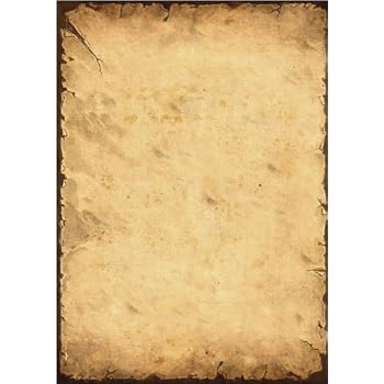 Papier à Motif Vieux Papier Antique - 50 Feuilles A4 90g/m² Pour Impression Et écriture