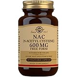 Solgar NAC (N-Acetyl-L-Cysteine) 600 mg Vegetable Capsules - Pack of 60 - Healthy Skin, Hair and Nails - Vegan