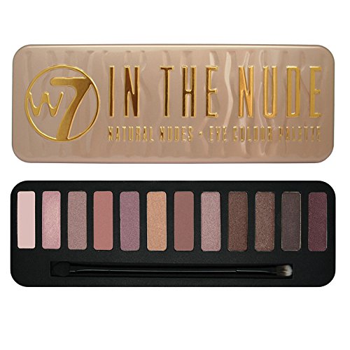 W7 12 Eye Colour Palette, In the Nude