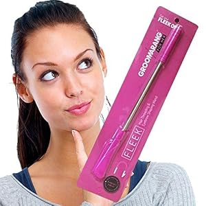 Groomarang for Her- Fleek - World's First & Only- 2 in 1- Facial Hair Remover Epilator Kit and Eyebrow Shaping Wand for… - Image 8