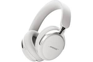 Bose Nuove QuietComfort Ultra (2ª Gen) cuffie wireless over-ear con Bluetooth, audio spaziale, cancellazione del rumore, microfono, durata della batteria fino a 30 ore, bianco fumo