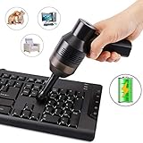 aspirador teclado notebook ★ RECARGABLE Y INALÁMBRICO: Aspirador de teclado inalámbrico con batería recargable de Li, puede usarlo en cualquier lugar luego de 4-5 horas de carga. Nuevo diseño.Portátil e inalámbrico, Solo 190g, puede llevarlo a cualquier lugar, traje para varias ocasiones, como coche, oficina, hogar.