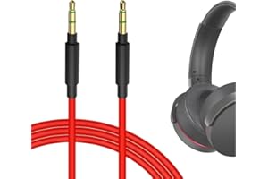 Geekria QuickFit Kabel audio kompatybilny z Beats Studio, Studio2, Studio3, Solo3.0, Solo2.0, Solo1.0, Executive, Mixr, Pro Słuchawki, zamienny kabel stereo 3,5 mm (1,2 m)