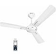 Havells 1200Mm Ambrose Bldc Motor Ceiling Fan|Premium Matt Finish, Decorative Fan, Remote Control, High Air Delivery|5 Stars Rated, Upto 60% Energy Saving, 2 Yr Warranty|(Pack Of 1, Chrome)