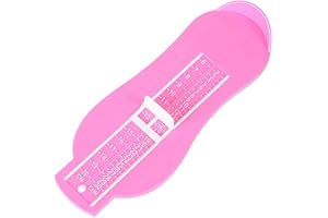 VEKTENXI 1 Pcs Baby Foot Measuring Gauge Kids Shoe Sizer Infant Toddler Foot Measure Tool Shoes Size Measuring Ruler for 0-8 Years Old Use Rose Red Cost-Effective and Good Quality