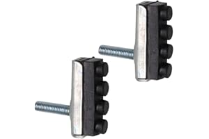 CYCLINGCOLORS 2X PORTE PATINS DE FREIN AVANT SOLEX AVEC GOMME 40MM TYPE 3800 2200 5000