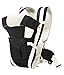 JOHN RICHARD Adjustable Hands-Free 4-in-1 Front Baby Carrier Bag With Waist Belt (Black) RS.649.00