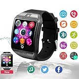 Bluetooth Smart Watch Android, Handy Smart Uhr Touchscreen Telefon Watch Sport Smartwatch Uhr Intelligente Armbanduhr Smart Uhr für Ios iPhone Andriod Samsung Huawei Herren Damen