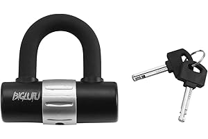 BIGLUFU chaîne de vélo cadenas antivol de chaîne sécurité cadenas résistant antivol poids lourd 150cm 14cm 7kg, pour vélos, motos, générateur, portes, scooter