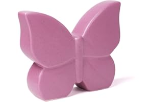 NENBOLEC Mariposa Figura Decorativa Modern Escultura Estatua Animal Regalo Interior Salon Arte Cerámica Decoración del Hogar 18cm