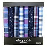 retreez 8 piezas puro algodón servilletas variados para hombre Paquete Regalo