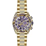 Invicta Bolt Herren-Armbanduhr Armband Edelstahl Gold + Gehäuse Quarz 28042