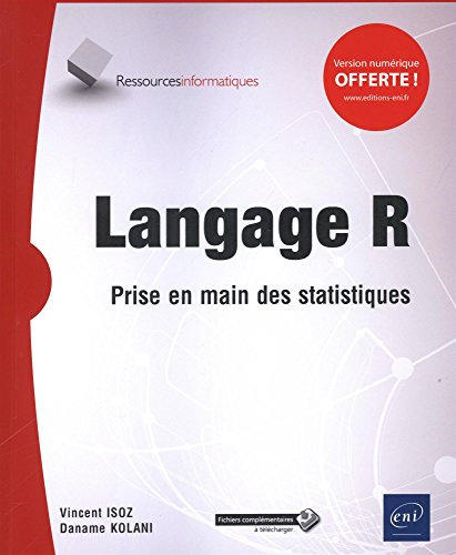 Langage R - Prise en main des statistiques gratuit Langage R - Prise en main des statistiques gratuit