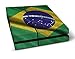 Produktbild Sony PlayStation 4 Designfolie "Brasilien Flagge" Skin Aufkleber für PlayStation 4 (PS4)