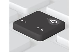 Keystickers® 5 x 6 mm – Autocollant universel allemand pour PC, ordinateur portable, clavier MacBook, couleur blanc | transparent | allemand Stickers pour PC & Mac Keyboard