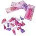 Elite99 5pcs Wearable Toenail UV Gel Polish Remover Clip Caps Reusable Soak Off Wraps Clamp Plastic Acrylic Nail Art Salon Pedicure Tools (White)