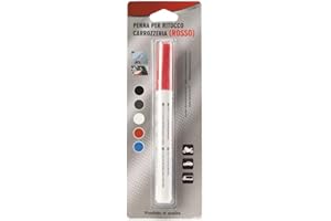 CARALL Lakier do malowania karoserii, usuwanie zadrapań samochodowych, marker do malowania samochodu (czerwony)