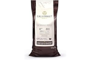 Schoko-Drops 811 by Kay-Line, Callets, Schokodrops aus Zartbitterschokolade 54,5% Kakao 10 Kg