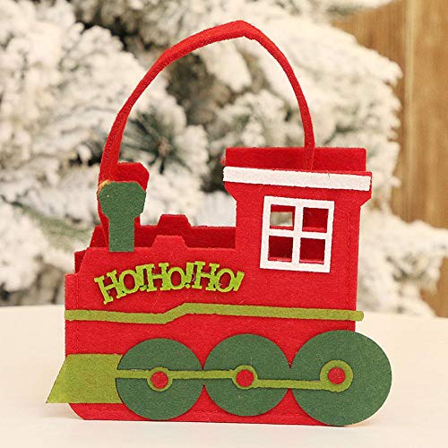 Preisvergleich Produktbild iStary Neue Weihnachtsdekoration Liefert Weihnachtsgeschenk Tasche Weihnachtsmann Verkleiden Sich Kinder Süßigkeitstasche Weihnachtsgeschenk Tasche Candy Aufbewahrungstasche Tragetasche Tüte Beutel