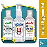 BeSmart Travel Hygiene Kit : SaniPax Hand Sanitizer Disinfectant Gel - PaxAir Di... BeSmart Travel Hygiene Kit : SaniPax Hand Sanitizer Disinfectant Gel - PaxAir Di...