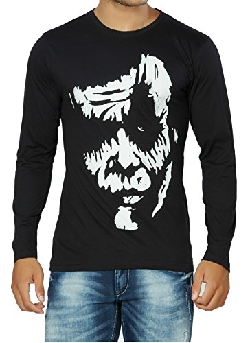 Alan Jones Clothing Mens Cotton Printed T-Shirt (Stc98-M, Black, Medium) RS.303 (66.00% Off) - Amazon