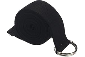 Bodhi2000® 180cm Yoga Stretch Strap Belt for Waist Leg Fitness Training