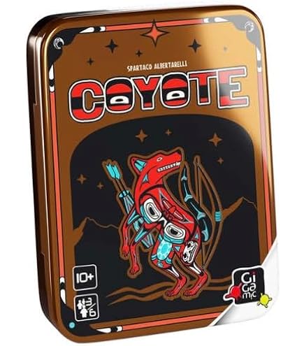 Devir Coyote Laternen-Familien-Spiel – Kartenspiel Für Lügen & Bluffen, Lustiger Partyspaß