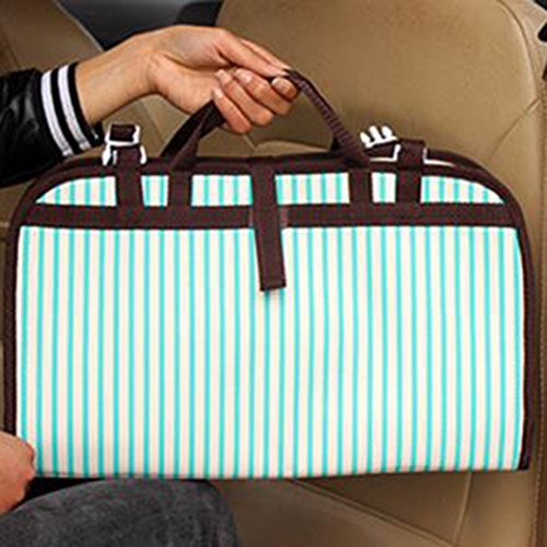 Vine Auto Utensilientasche Multi-Tasche Autorücksitzorganizer mit Tissue, Getränke, Essen Halter - 4