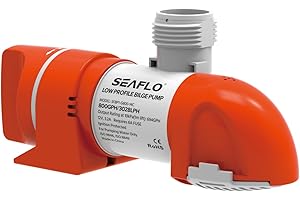 LIGHTEU®, Seaflo pompe de cale à profil bas non automatique 12 V 1100GPH SFBP1-G1100-14C