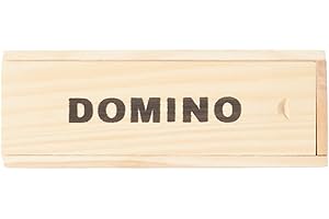 WONDERKIDS Wonder Kids WDK Partner A1300360 - Gioco di società Domino, con Scatola in Legno