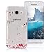 Produktbild Samsung Galaxy J7 2016 SM-J710F Hülle AllDo Silikon Gummi Schutzhülle Transparente Klare Hülle Soft TPU Clear Case Slim Cover Bumper Ultra Dünne Schlanke Etui Weiche Glatte Schale Flexible Leichte Tasche Kratzfeste Stoßfeste Handyhülle - Kirschblüten