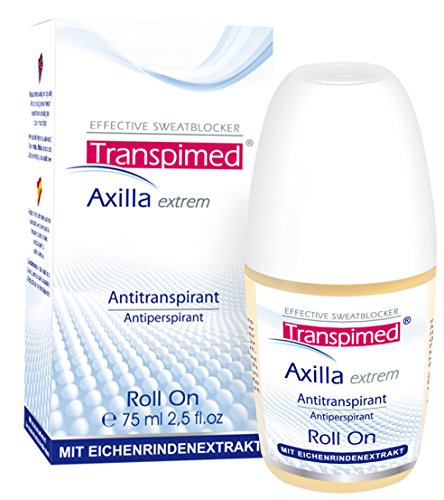 Transpimed Axilla Extrem 75 ml Antitranspirant - Deo gegen starkes Schwitzen & Schweissgeruch