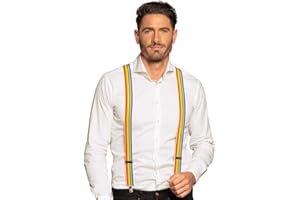 Boland - Bretelles, ajustables, élégantes, 1920s, Gatsby, carnaval, Halloween, fête à thème, déguisement, théâtre, accessoire