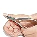Vivo © Set of 3 Stainless Steel Nail Cuticle Spoon Pusher Remover Cutter Nipper Clipper Cut Kit