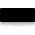 Qisan Large gaming Mouse Pad/Mat Extended Large Size Mousepad for Computer Laptop 31.5"x11.8"x0.15" Keyboard Pad Desk Pad with Anti-slip Rubber Base Rectangle Mouse Pad Mat-Black