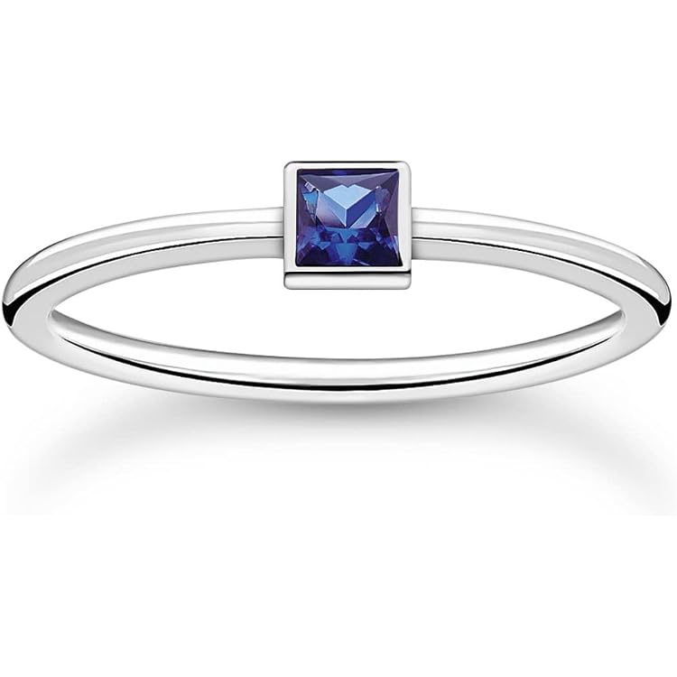 THOMAS SABO Bracciale Donna In Argento Sterling 925 Con Pietre Blu E Zirconia - Modello A2058-699-32, 19 Cm - 3