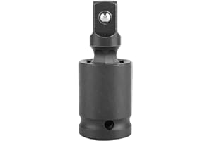 TIIYEE Kit De Joint Universel à Impact, Douille Choc Profonde Pivotante Cardan Clé Pneumatique Acier Outils Électriques Pneumatiques Adaptateurs Réducteurs Ressort Douilles Construction Automobile(1/2")