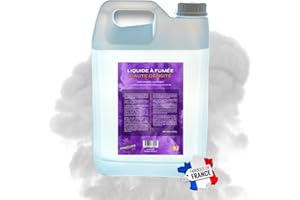 SPARKLERS CLUB Premum liquido per fumo ad alta densità 5 litri per macchina da fumo di qualità made in Francia, facile da usare, ideale per serate DJ, flusso superiore riciclabile