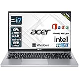Acer notebook, Pc portatile i7, intel core 1165G7, 20gb ram, ssd 1500 Gb, Silver, Display 15.6", FHD, BT, WiFi, Windows 11 Pr