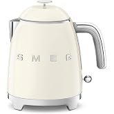 SMEG 50'S Style KLF05CREU Retro Mini Kettle Cream