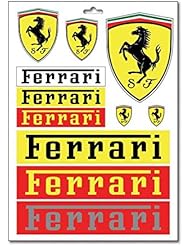 Set Pegatinas Ferrari