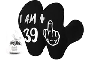 WALLFID Birthday Gifts for Men Women, Funny Birthday Socks