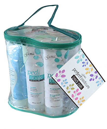 Gena Pedi-Pak 9-piece Kit With Tote