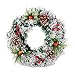 Produktbild Weihnachts Girlanden Tannengirlande Weihnachtsdeko Kranz, 2 Stück Handgemachte Weihnachtsbaum Dekoration Hochzeit Feier Girlande