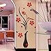 Price comparison product image DIY Wall Sticker, Internet DIY Vase Flower Tree Crystal Arcylic 3D Wall Stickers Decal Home Decor
